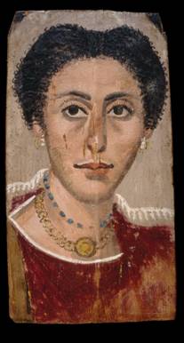 A Woman, er Rubayat, AD 190-210 (London, British Museum, EA 65343)